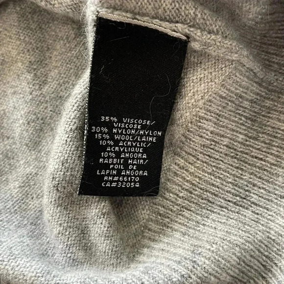 Robin ruffled sleeve wool angora mix shirt - Picture 5 of 7